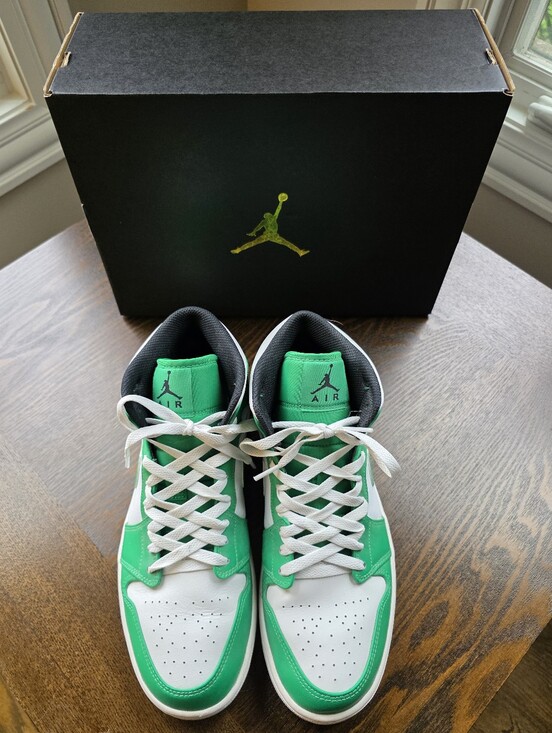 Nike Other - Nike Air Jordan 1 Mid 'Lucky Green' Spring 2023